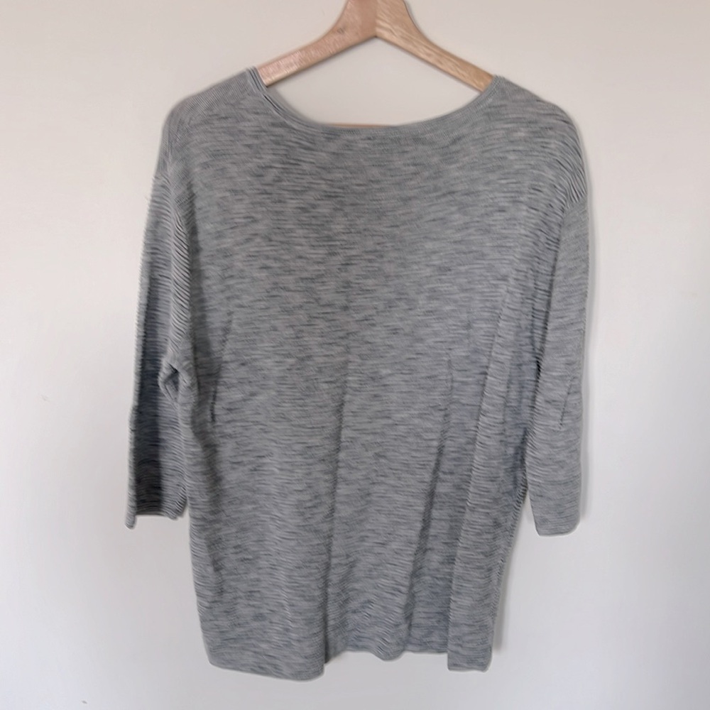 Wilfred Grey Ribbed Sweater - Picture 3 of 3